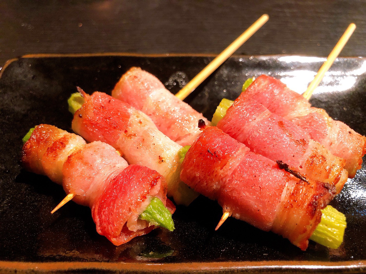 串アスパラベーコン1人前2本400